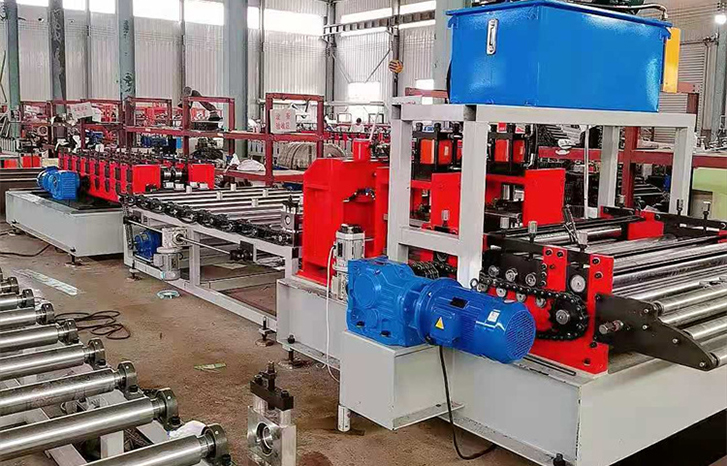 Cable tray making machine