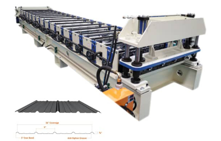 AG Panel Roof Roll Forming Line AG Panel Roof Roll Forming Line